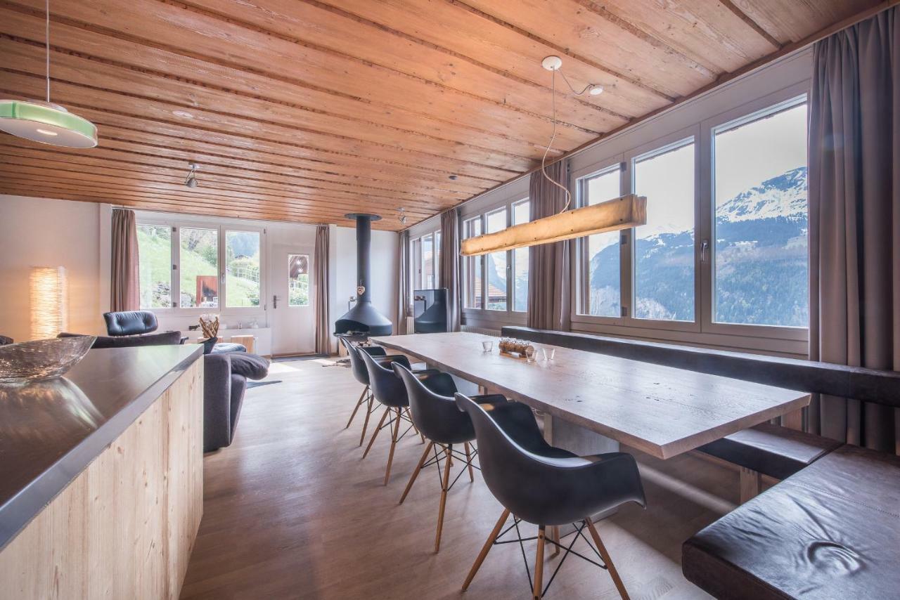 Schweizerheim Residence 11 Wengen Zewnętrze zdjęcie